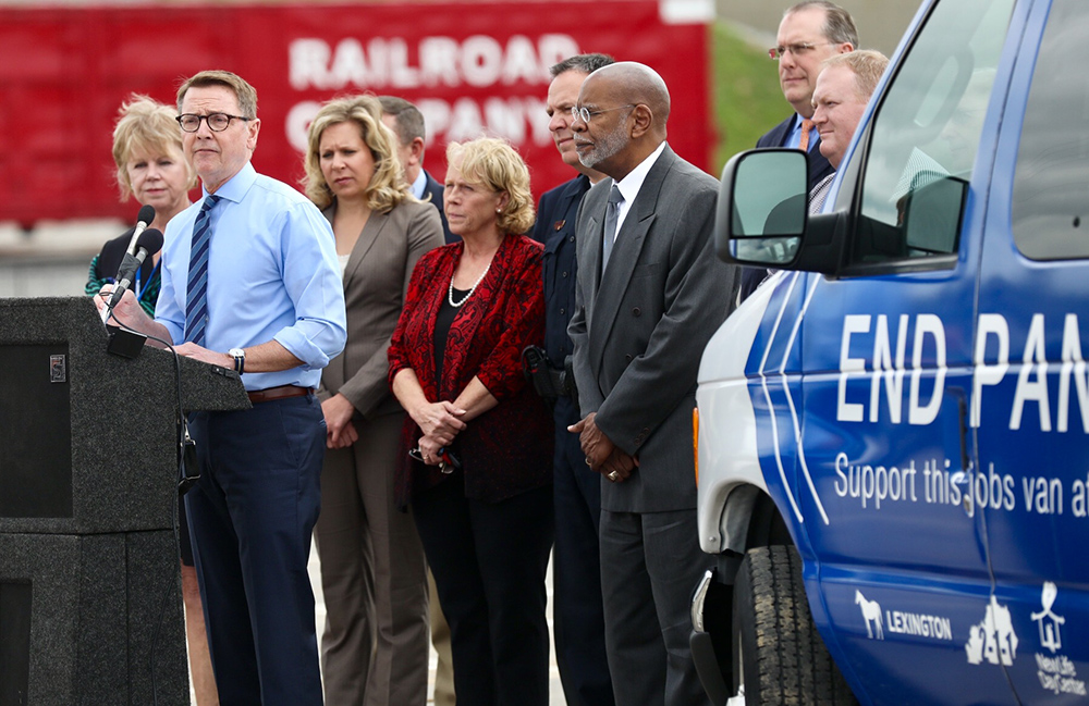 End Panhandling Now Van To Offer A Ride And A Job To Those Asking For Help City Of Lexington